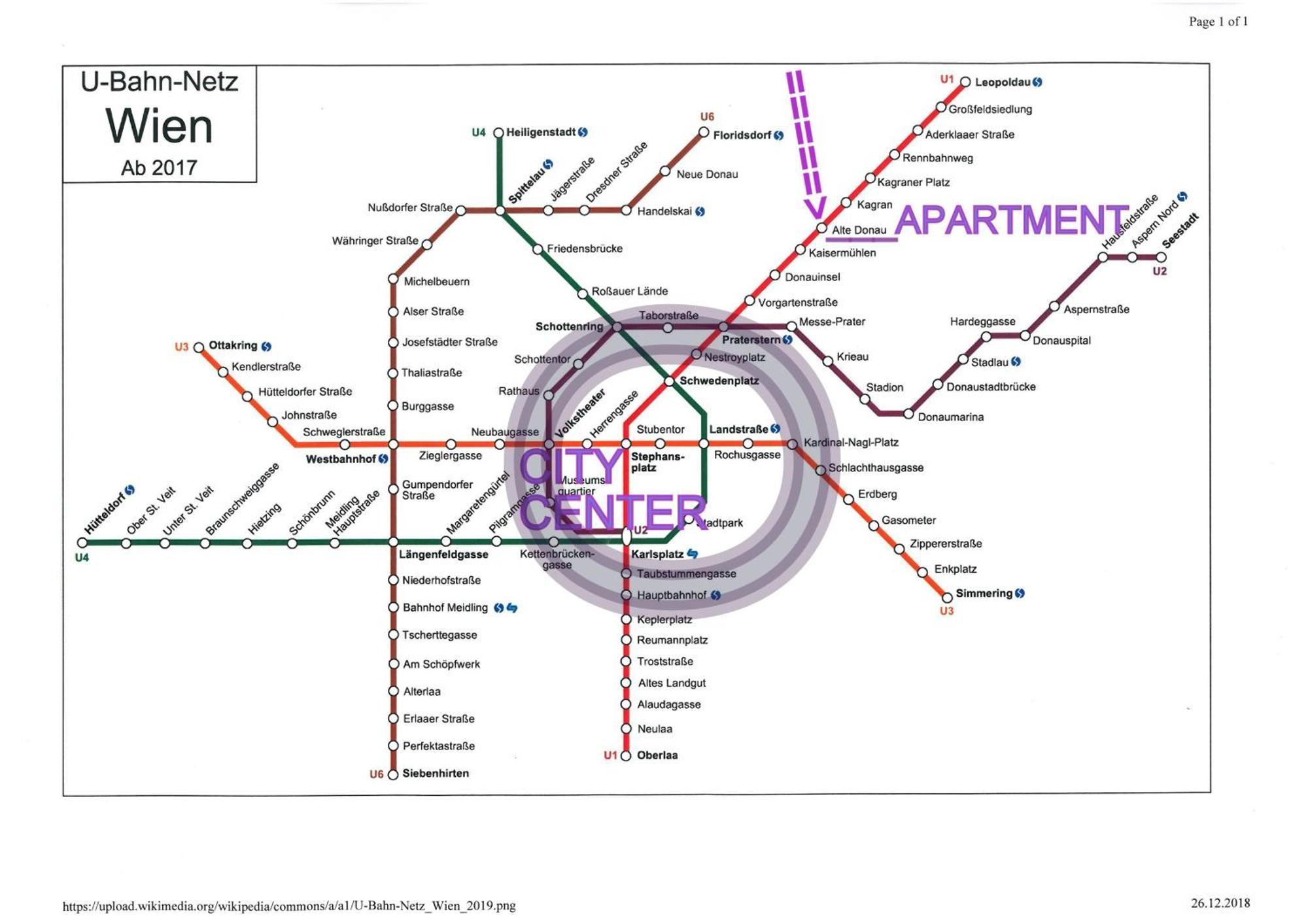 Yuki'S Place - Un-Vic, Danube Beach And Subway Near To Downtown Wina Bagian luar foto