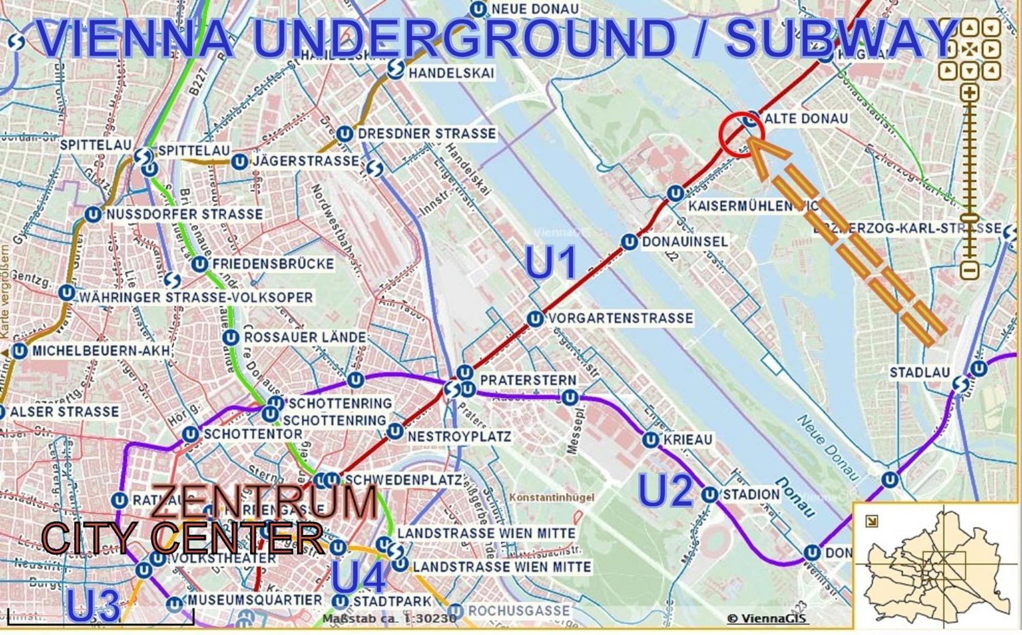 Yuki'S Place - Un-Vic, Danube Beach And Subway Near To Downtown Wina Bagian luar foto